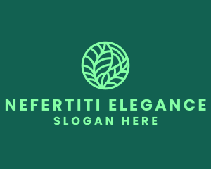 Green Botanical Garden logo design