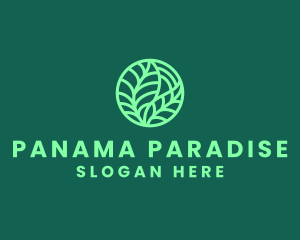 Green Botanical Garden logo design