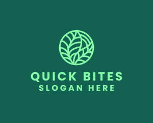 Green Botanical Garden logo design