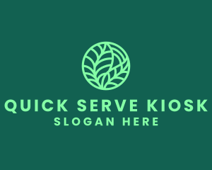 Green Botanical Garden logo design