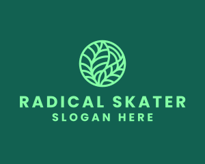 Green Botanical Garden logo design