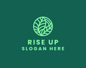 Green Botanical Garden logo design