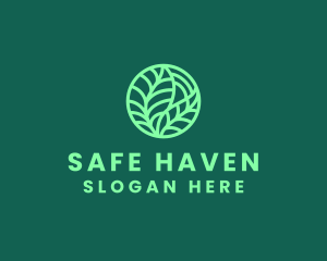 Green Botanical Garden logo design