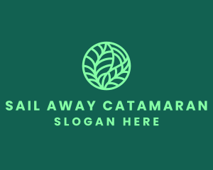 Green Botanical Garden logo design