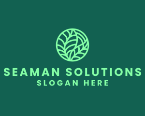 Green Botanical Garden logo design