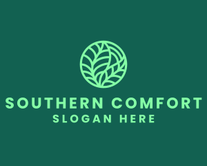 Green Botanical Garden logo design