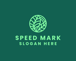 Green Botanical Garden logo design