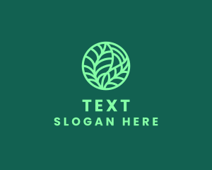 Green Botanical Garden logo design