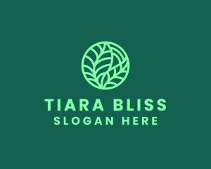 Green Botanical Garden logo design