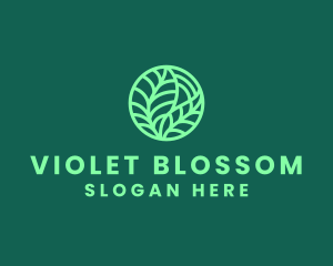 Green Botanical Garden logo design