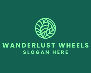 Green Botanical Garden logo design