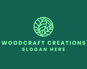 Green Botanical Garden logo design