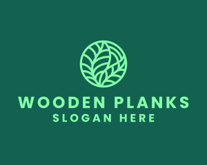 Green Botanical Garden logo design