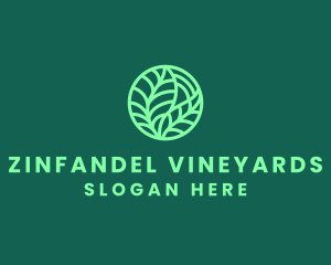 Green Botanical Garden logo design