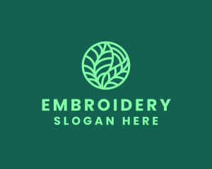 Green Botanical Garden logo design