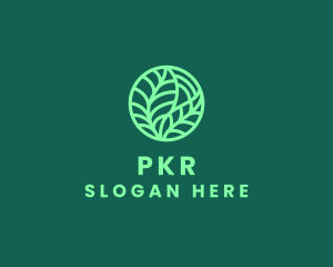 Green Botanical Garden logo design