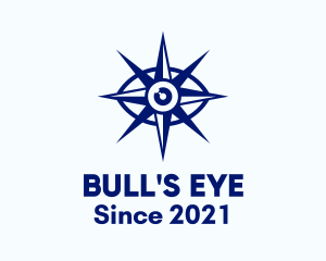 Blue Eye Compass logo design