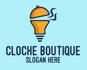 Cloche - Cloche Light Bulb logo design