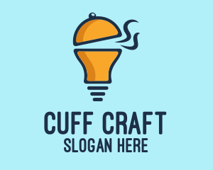 Cloche Light Bulb logo design