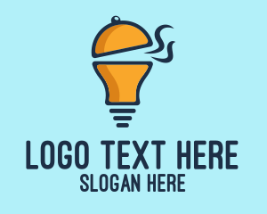 Smart - Cloche Light Bulb logo design