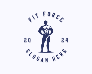 Crossfit - CrossFit Muscle Trainer logo design