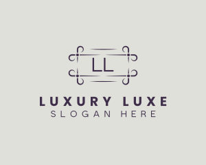 Luxury Scissors Boutique logo design