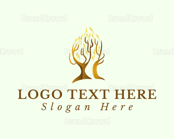Natural Tree Head Logo