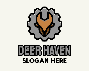 Deer Car Repair logo design