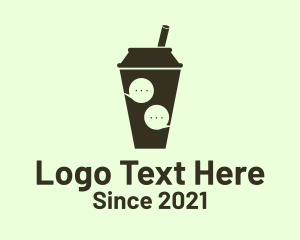 Tea Shop - Talk Bubble Tea logo design