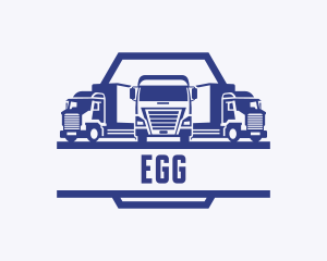 Trucking - Cargo Mover Truck logo design