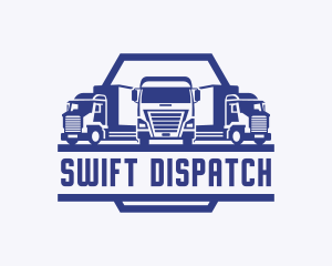 Cargo Mover Truck logo design