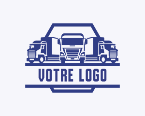 Logistics - Cargo Mover Truck logo design