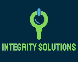 Investigation - Search Power Technology logo design