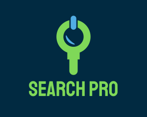 Search - Search Power Technology logo design