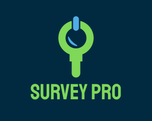 Survey - Search Power Technology logo design