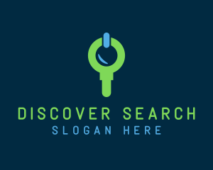 Search Power Technology logo design