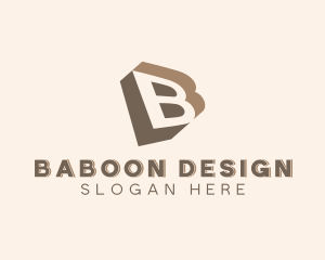 Creative Design Studio Letter B logo design