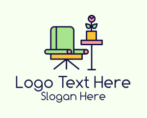 Home Lounge Furniture Logo