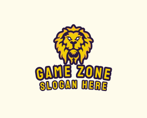 Golden Lion Esports logo design