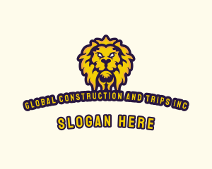 Gamer - Golden Lion Esports logo design