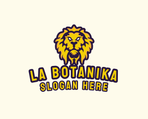 Angry - Golden Lion Esports logo design