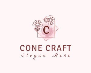 Natural Beauty Floral logo design