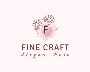 Natural Beauty Floral logo design