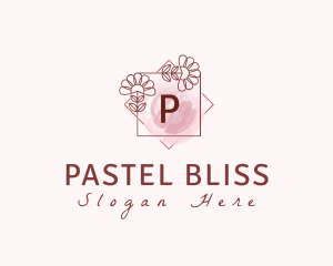 Natural Beauty Floral logo design