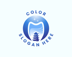 Dentistry - Tooth Implant Clinic logo design