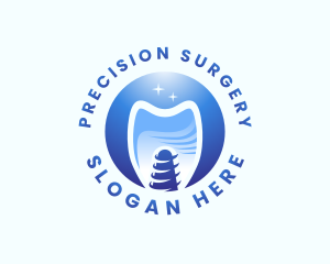 Tooth Implant Clinic logo design