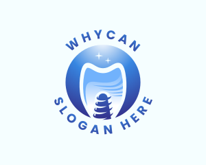 Oral Care - Tooth Implant Clinic logo design