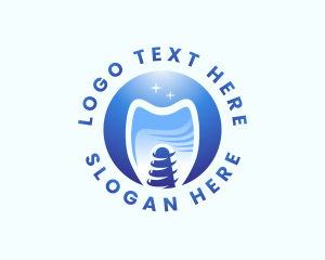Dental - Tooth Implant Clinic logo design