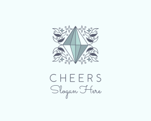 Luxury Crystal Gem Logo