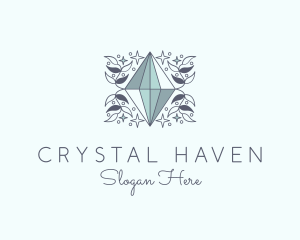 Luxury Crystal Gem logo design